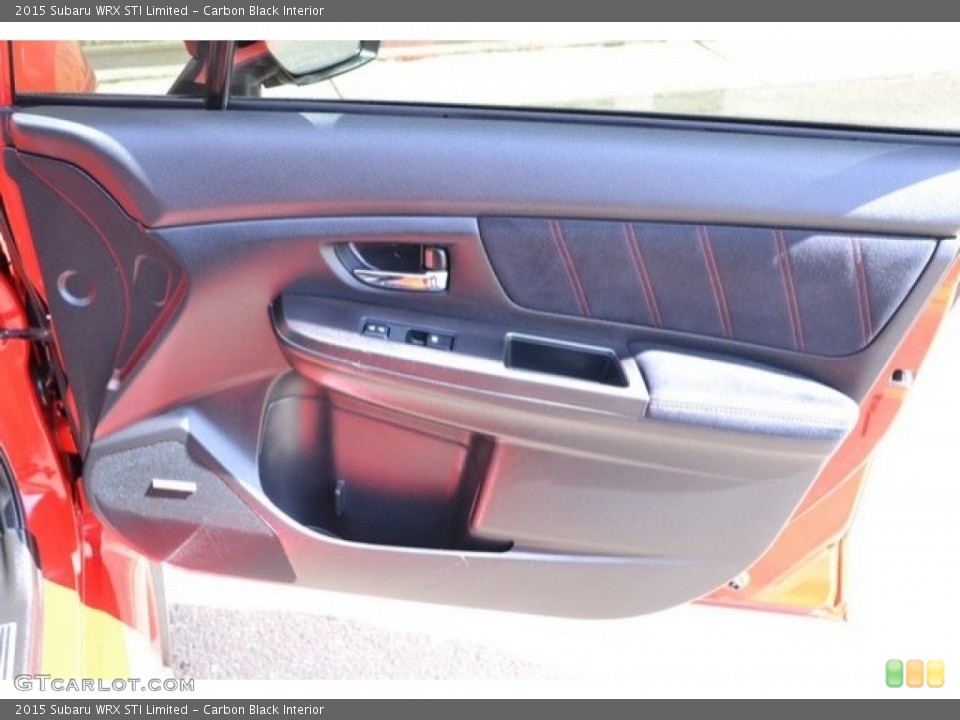 Carbon Black Interior Door Panel for the 2015 Subaru WRX STI Limited #126340193