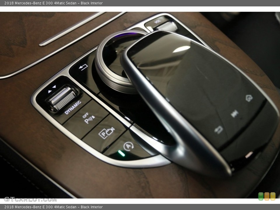 Black Interior Controls for the 2018 Mercedes-Benz E 300 4Matic Sedan #126372417