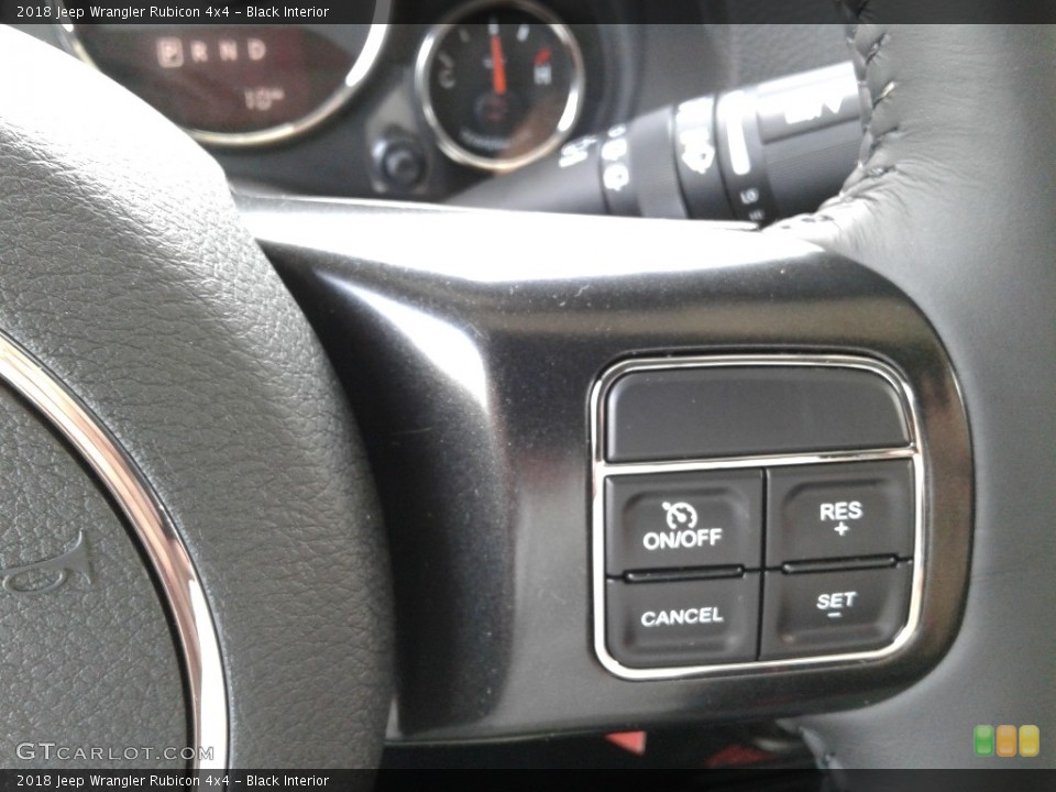 Black Interior Controls for the 2018 Jeep Wrangler Rubicon 4x4 #126373254