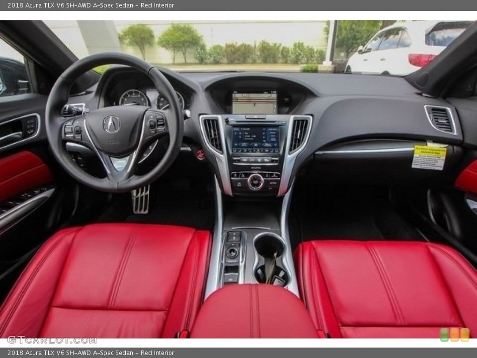 Red Interior Photo for the 2018 Acura TLX V6 SH-AWD A-Spec Sedan #126395379
