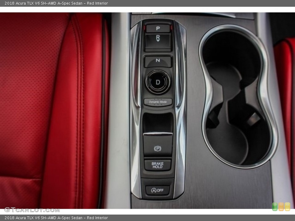 Red Interior Transmission for the 2018 Acura TLX V6 SH-AWD A-Spec Sedan #126395796
