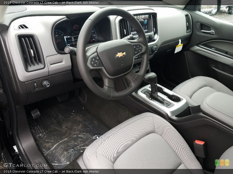Jet Black/Dark Ash Interior Photo for the 2018 Chevrolet Colorado LT Crew Cab #126405993
