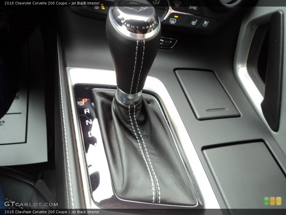 Jet Black Interior Transmission for the 2016 Chevrolet Corvette Z06 Coupe #126412897