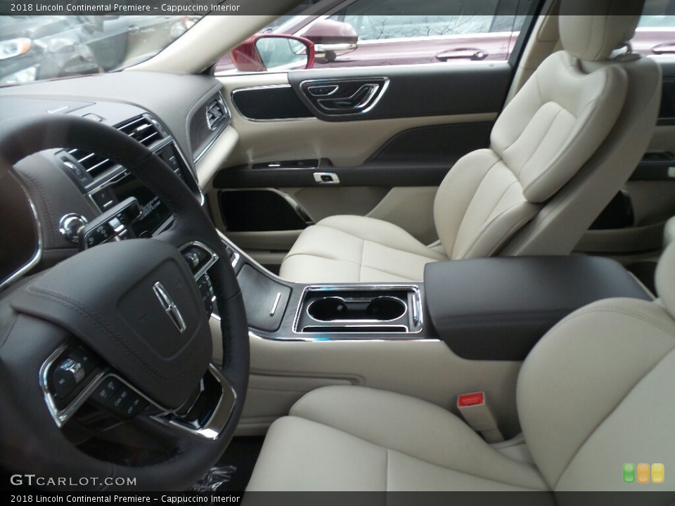 Cappuccino Interior Front Seat for the 2018 Lincoln Continental Premiere #126420247