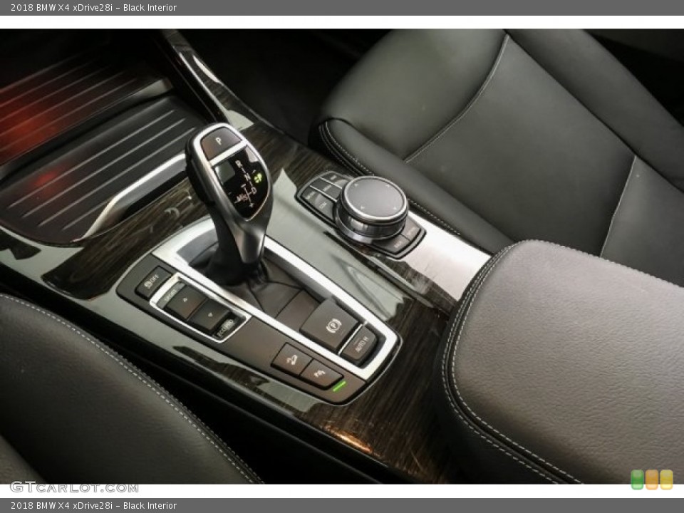 Black Interior Transmission for the 2018 BMW X4 xDrive28i #126421672