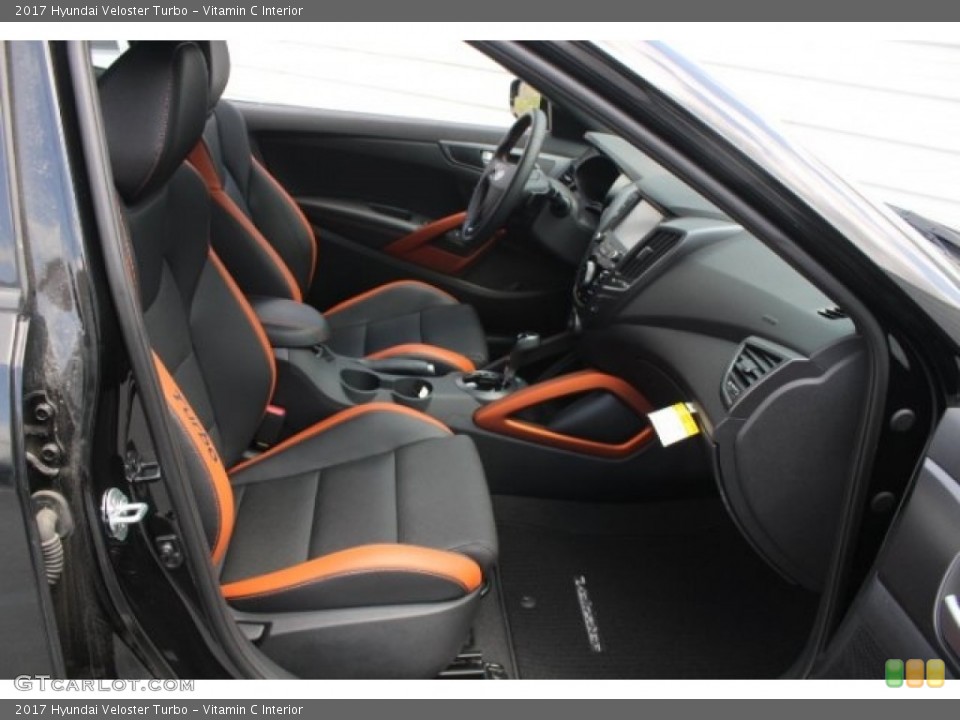Vitamin C Interior Front Seat for the 2017 Hyundai Veloster Turbo #126432040