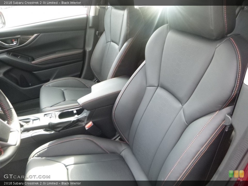 Black Interior Front Seat for the 2018 Subaru Crosstrek 2.0i Limited #126432559