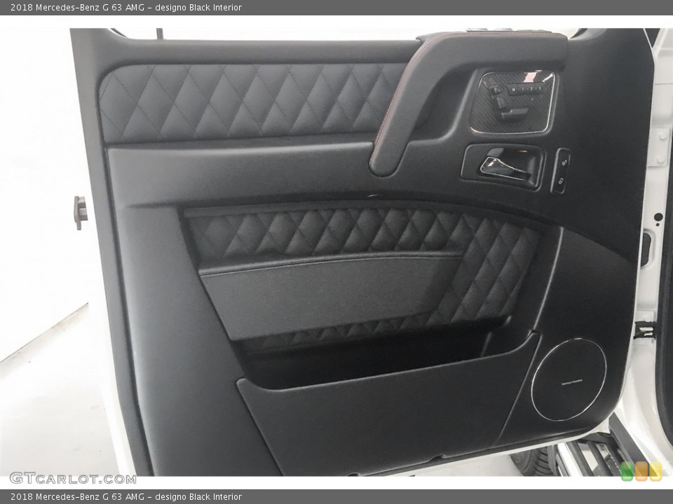 designo Black Interior Door Panel for the 2018 Mercedes-Benz G 63 AMG #126440089