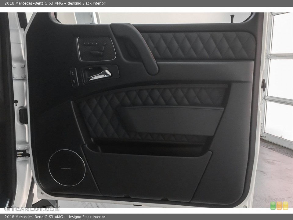 designo Black Interior Door Panel for the 2018 Mercedes-Benz G 63 AMG #126440281