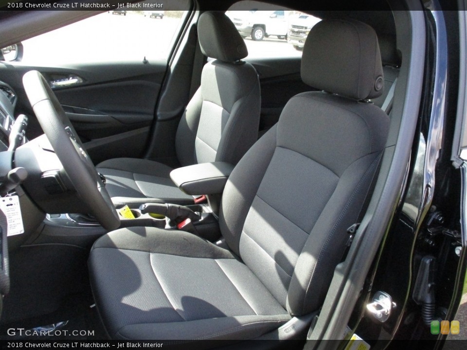 Jet Black Interior Front Seat for the 2018 Chevrolet Cruze LT Hatchback #126445870
