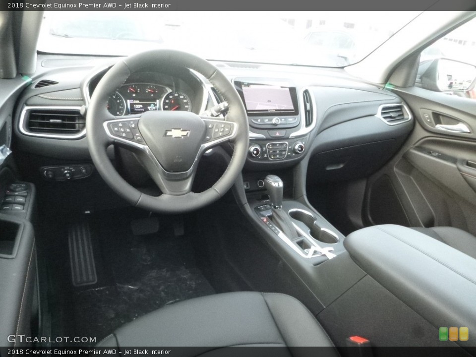 Jet Black 2018 Chevrolet Equinox Interiors