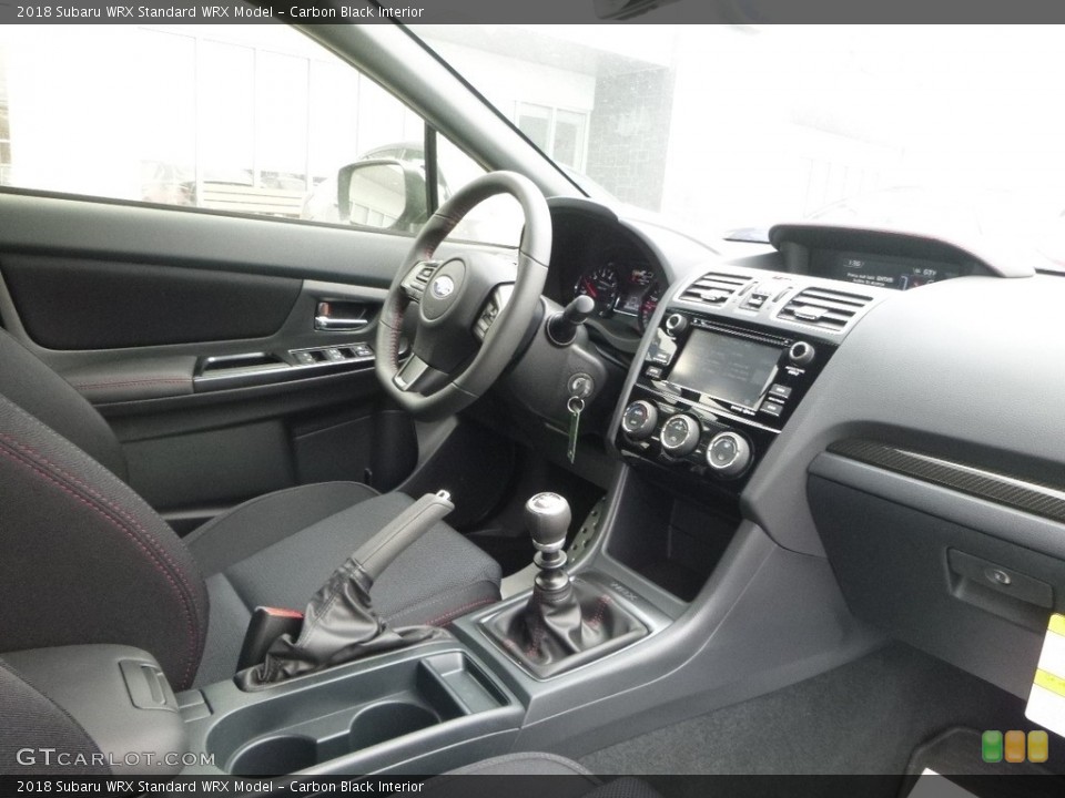 Carbon Black Interior Photo for the 2018 Subaru WRX  #126472628