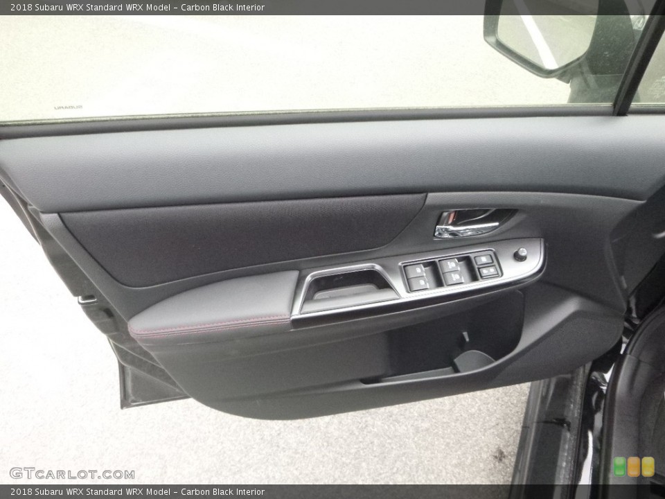 Carbon Black Interior Door Panel for the 2018 Subaru WRX  #126472703