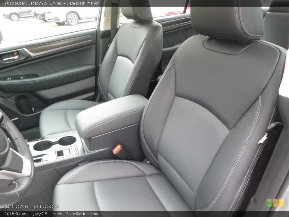 Slate Black Interior Front Seat for the 2018 Subaru Legacy 2.5i Limited #126479198