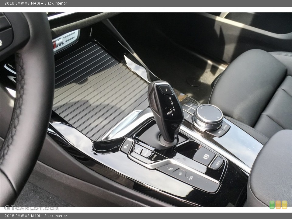 Black Interior Transmission for the 2018 BMW X3 M40i #126492695