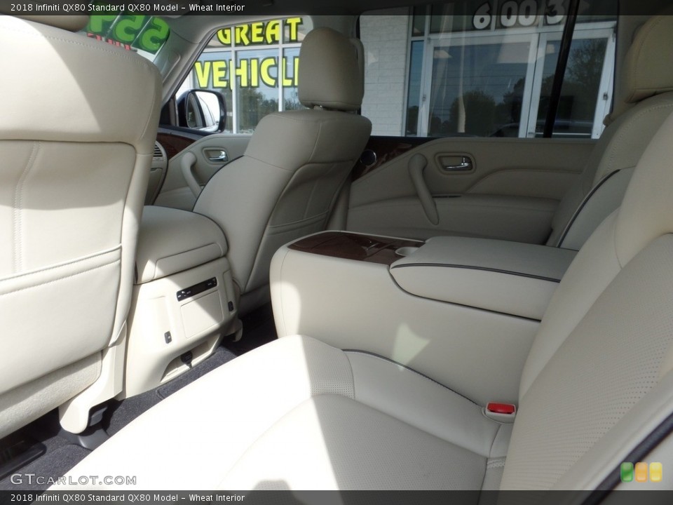 Wheat Interior Rear Seat for the 2018 Infiniti QX80  #126494195