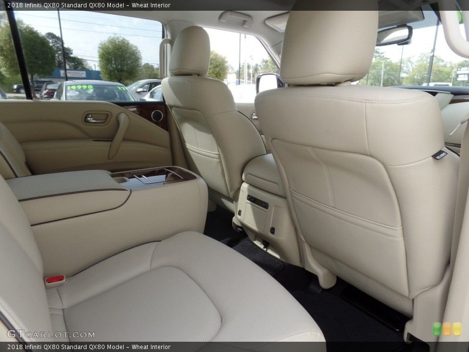 Wheat Interior Rear Seat for the 2018 Infiniti QX80  #126494249