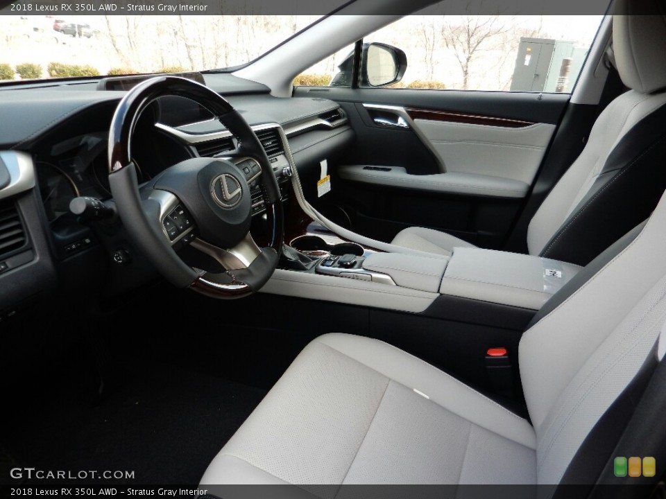 Stratus Gray Interior Photo for the 2018 Lexus RX 350L AWD #126501563