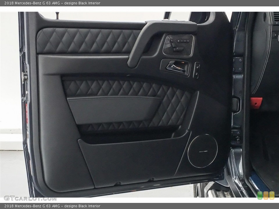designo Black Interior Door Panel for the 2018 Mercedes-Benz G 63 AMG #126502910