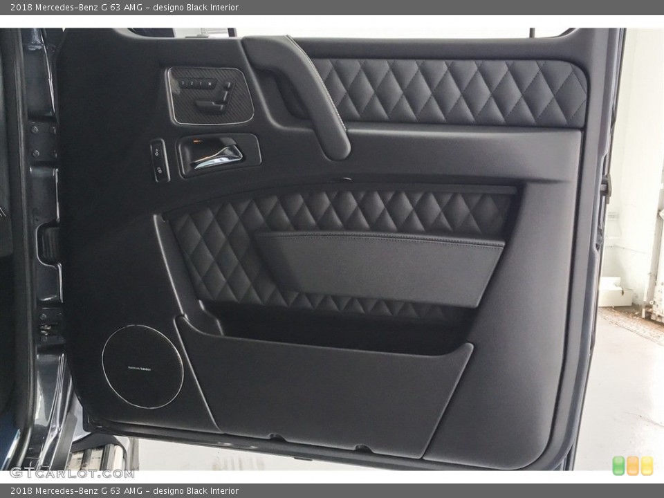 designo Black Interior Door Panel for the 2018 Mercedes-Benz G 63 AMG #126503084