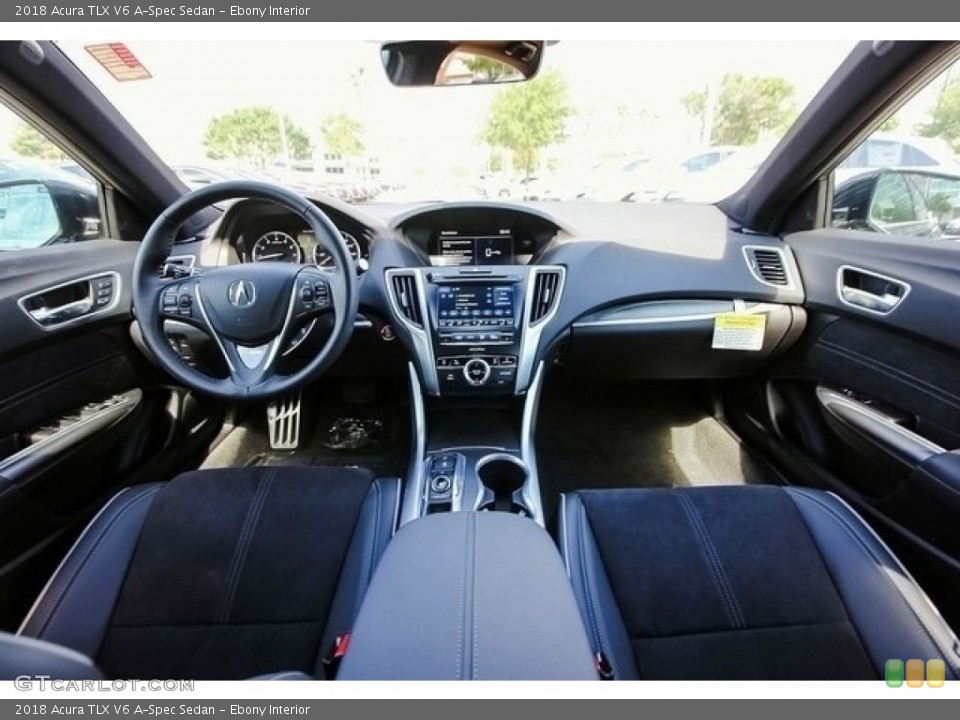 Ebony Interior Front Seat for the 2018 Acura TLX V6 A-Spec Sedan #126507965