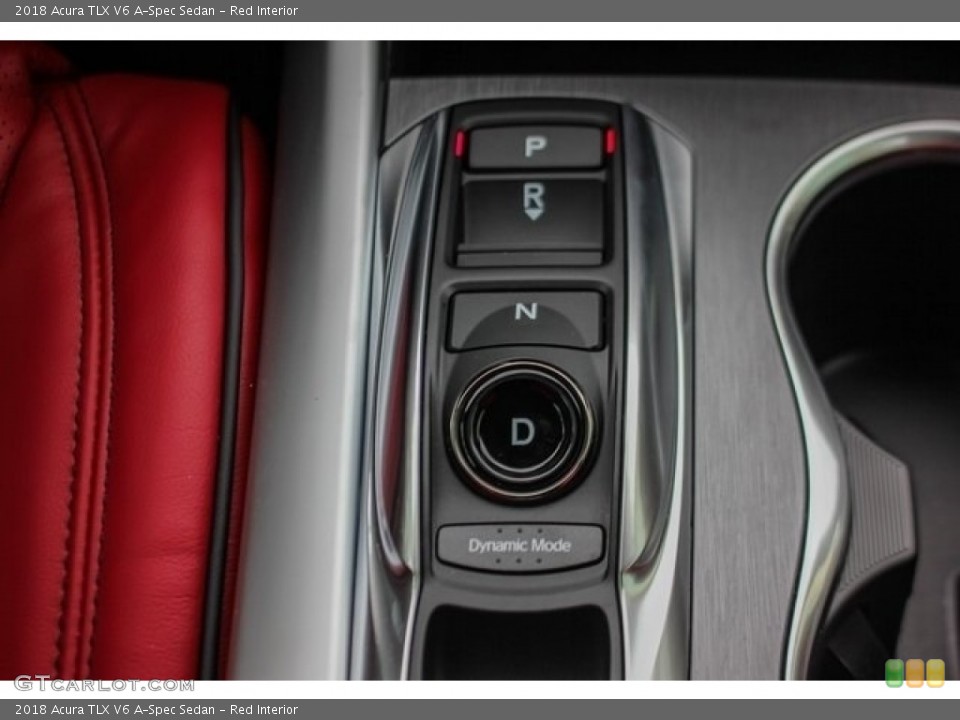 Red Interior Transmission for the 2018 Acura TLX V6 A-Spec Sedan #126508655