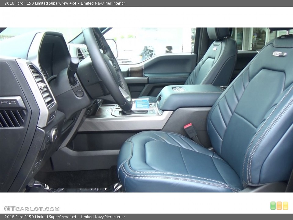 Limited Navy Pier Interior Front Seat for the 2018 Ford F150 Limited SuperCrew 4x4 #126509078