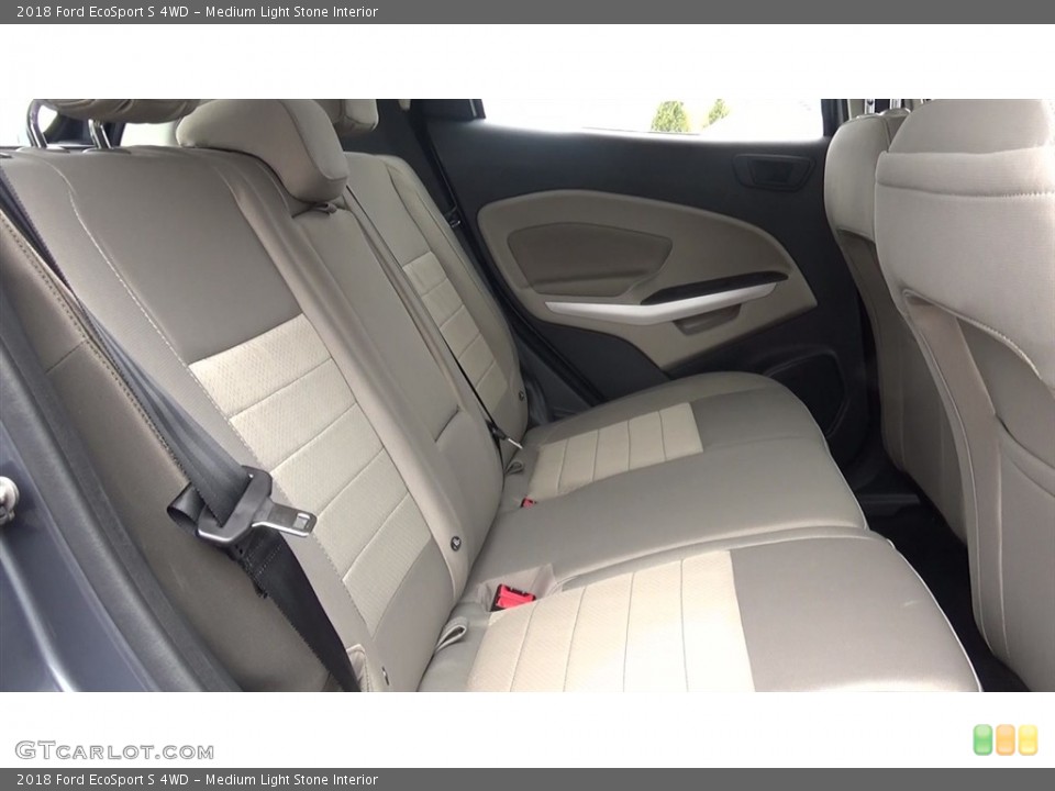 Medium Light Stone Interior Rear Seat for the 2018 Ford EcoSport S 4WD #126510647