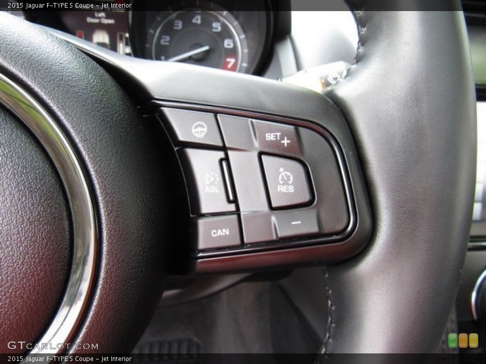 Jet Interior Steering Wheel for the 2015 Jaguar F-TYPE S Coupe #126517308