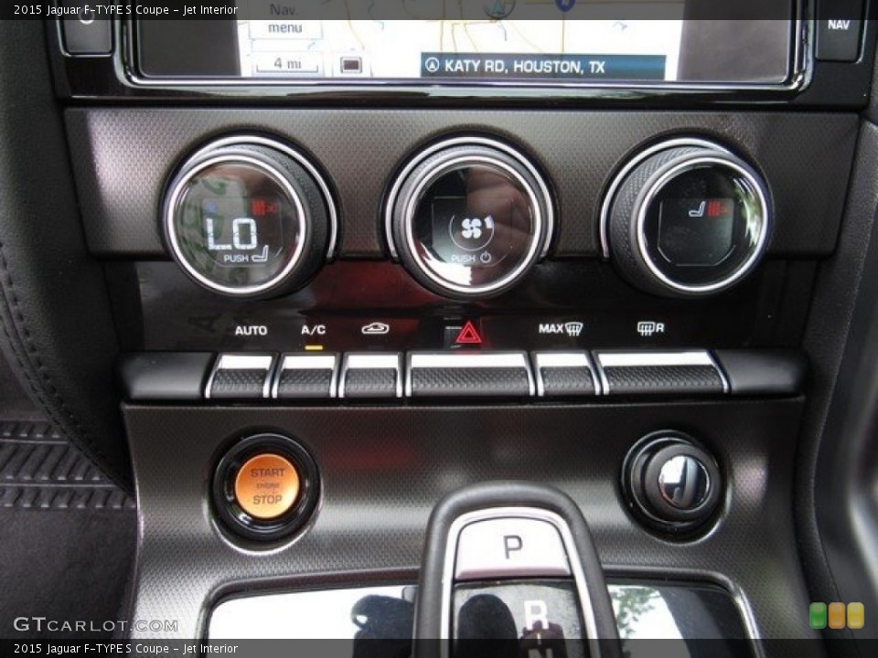 Jet Interior Controls for the 2015 Jaguar F-TYPE S Coupe #126517383