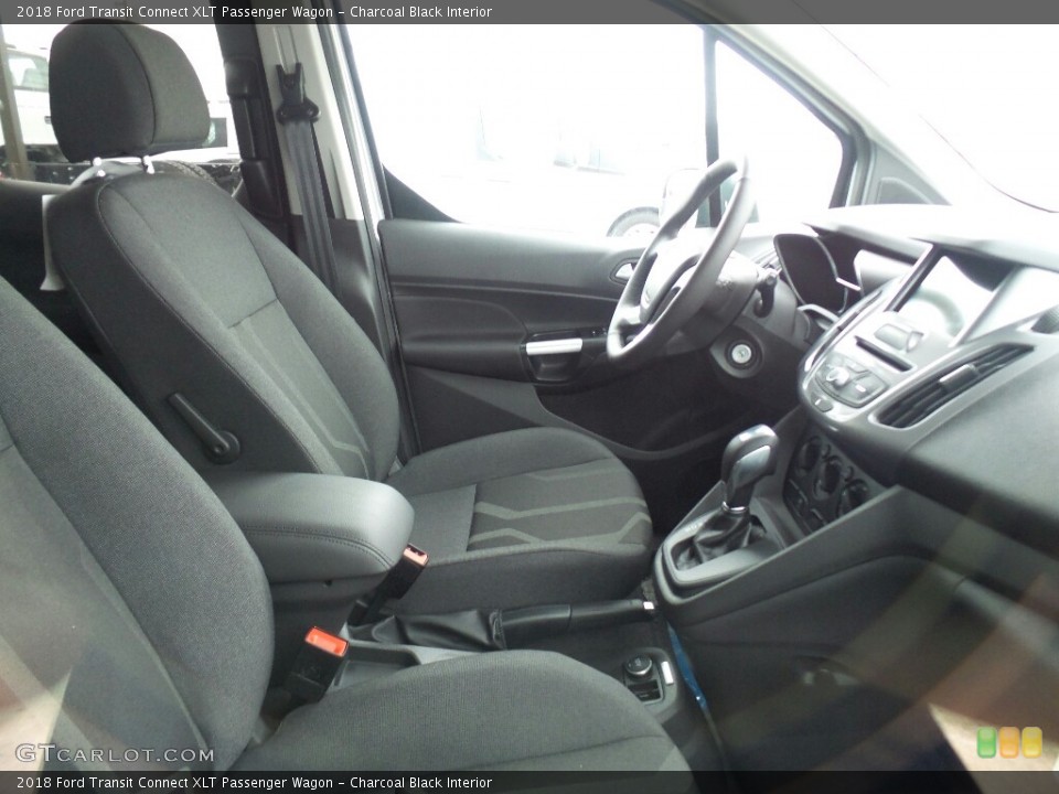 Charcoal Black 2018 Ford Transit Connect Interiors