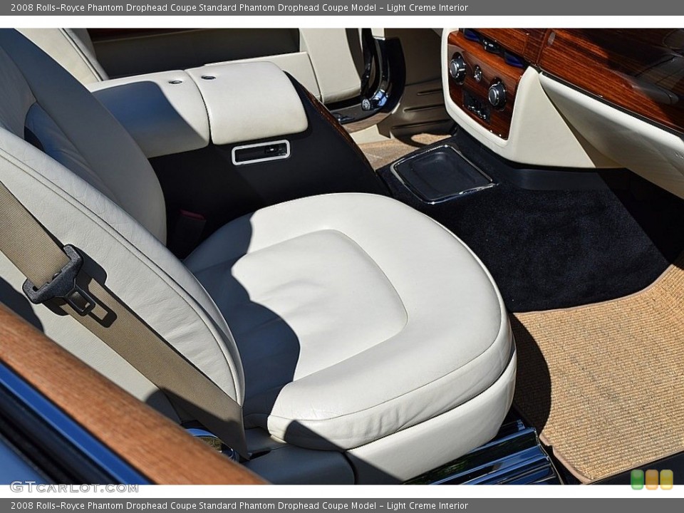 Light Creme Interior Front Seat for the 2008 Rolls-Royce Phantom Drophead Coupe  #126518498