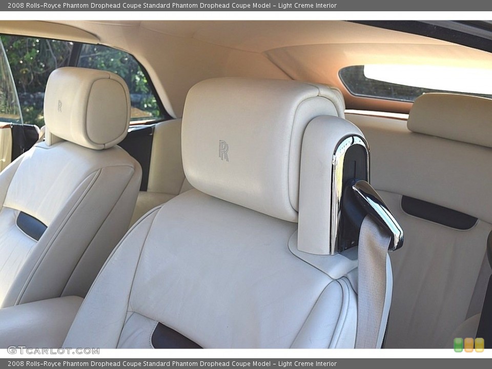 Light Creme Interior Front Seat for the 2008 Rolls-Royce Phantom Drophead Coupe  #126518513