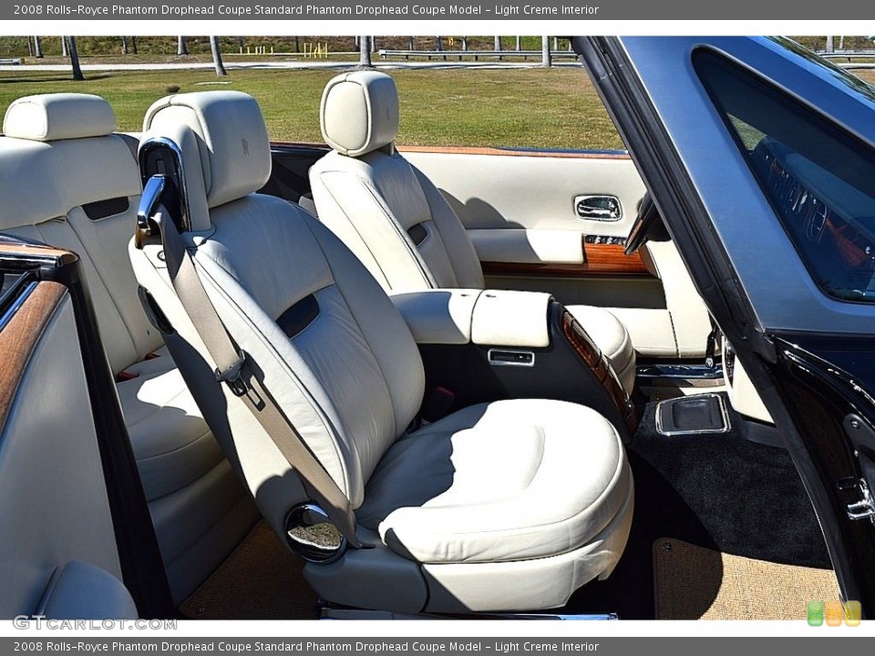 Light Creme Interior Front Seat for the 2008 Rolls-Royce Phantom Drophead Coupe  #126518603