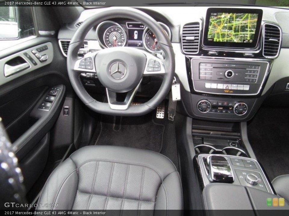 Black Interior Dashboard for the 2017 Mercedes-Benz GLE 43 AMG 4Matic #126523700