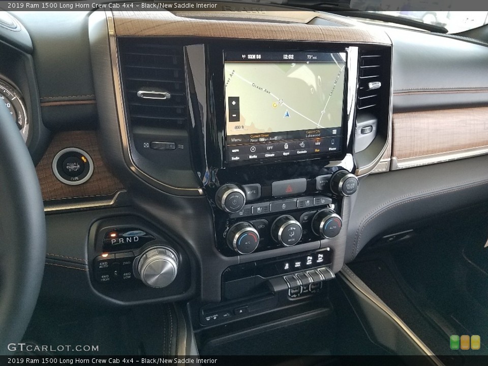 Black/New Saddle Interior Controls for the 2019 Ram 1500 Long Horn Crew Cab 4x4 #126528590