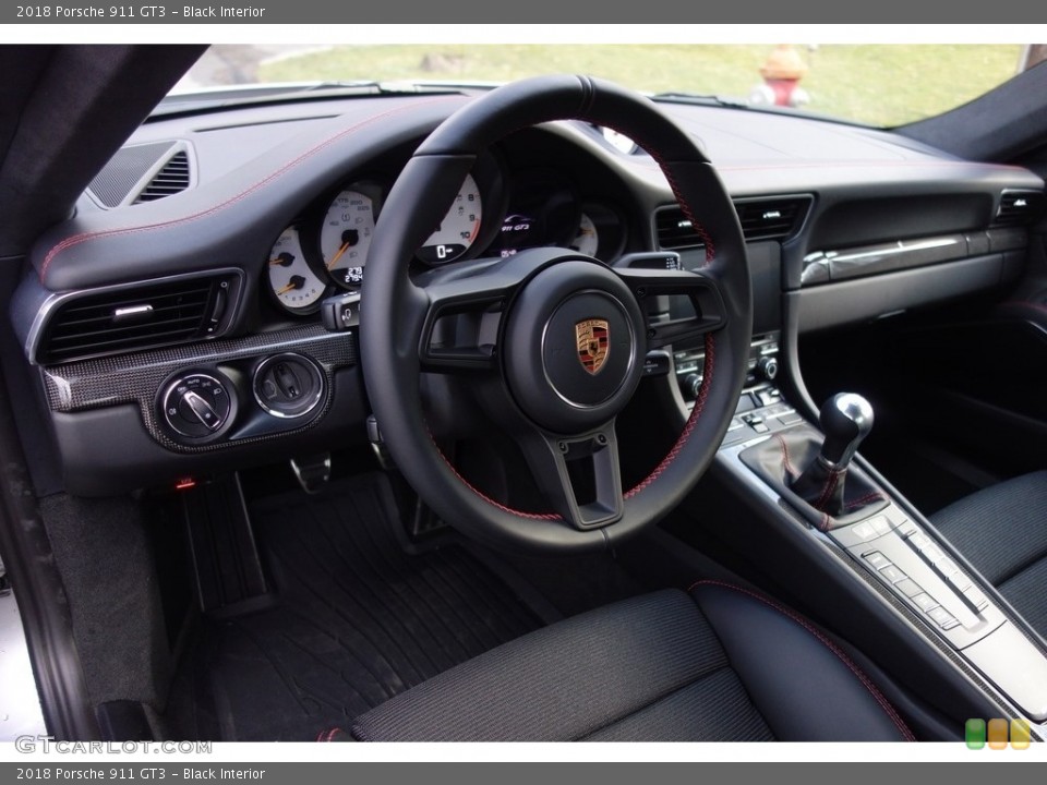Black Interior Steering Wheel for the 2018 Porsche 911 GT3 #126576245