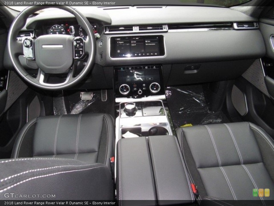 Ebony Interior Dashboard for the 2018 Land Rover Range Rover Velar R Dynamic SE #126576269