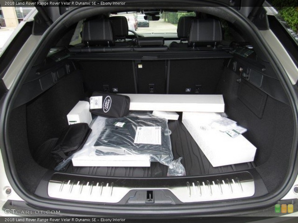 Ebony Interior Trunk for the 2018 Land Rover Range Rover Velar R Dynamic SE #126576434