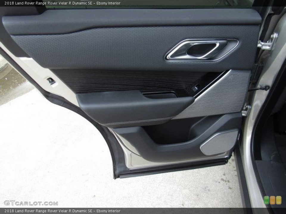 Ebony Interior Door Panel for the 2018 Land Rover Range Rover Velar R Dynamic SE #126576518