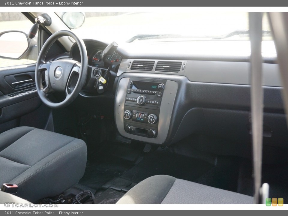Ebony Interior Dashboard for the 2011 Chevrolet Tahoe Police #126580331