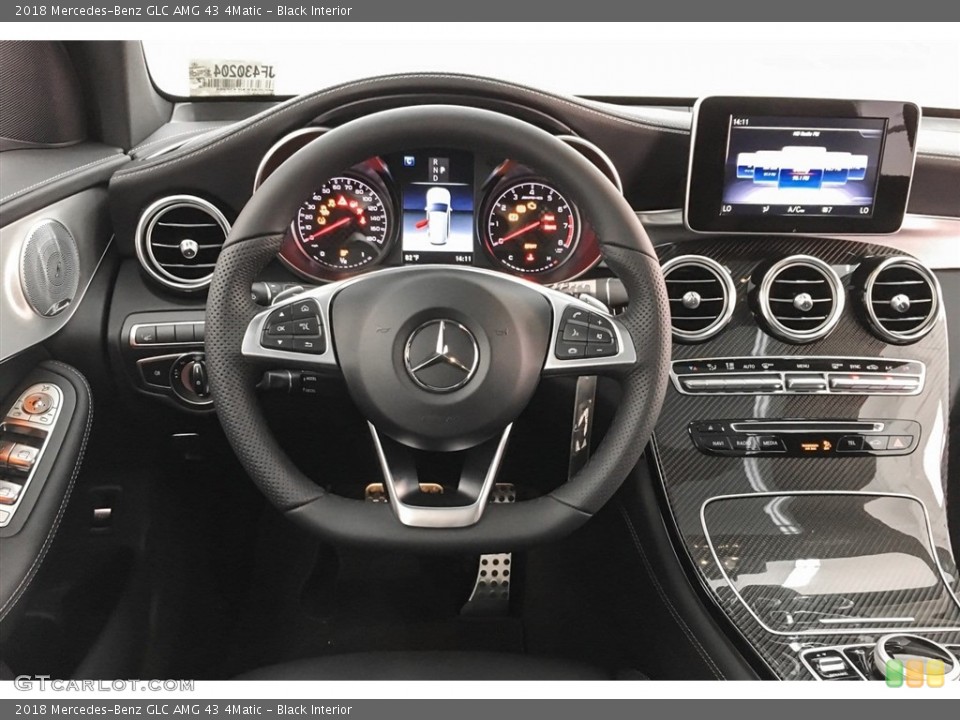 Black Interior Dashboard for the 2018 Mercedes-Benz GLC AMG 43 4Matic #126580496