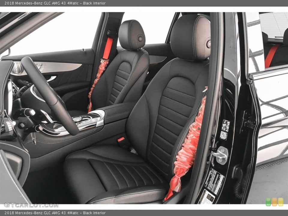 Black Interior Front Seat for the 2018 Mercedes-Benz GLC AMG 43 4Matic #126580754