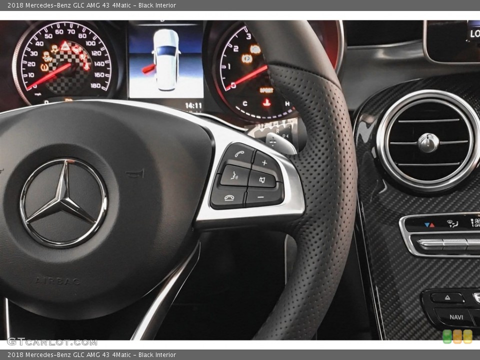 Black Interior Controls for the 2018 Mercedes-Benz GLC AMG 43 4Matic #126580874