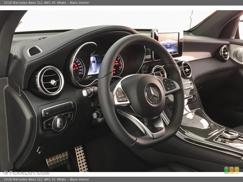 Black Interior Dashboard for the 2018 Mercedes-Benz GLC AMG 43 4Matic #126580901
