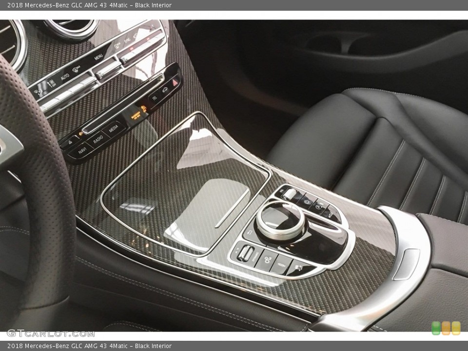 Black Interior Controls for the 2018 Mercedes-Benz GLC AMG 43 4Matic #126580928