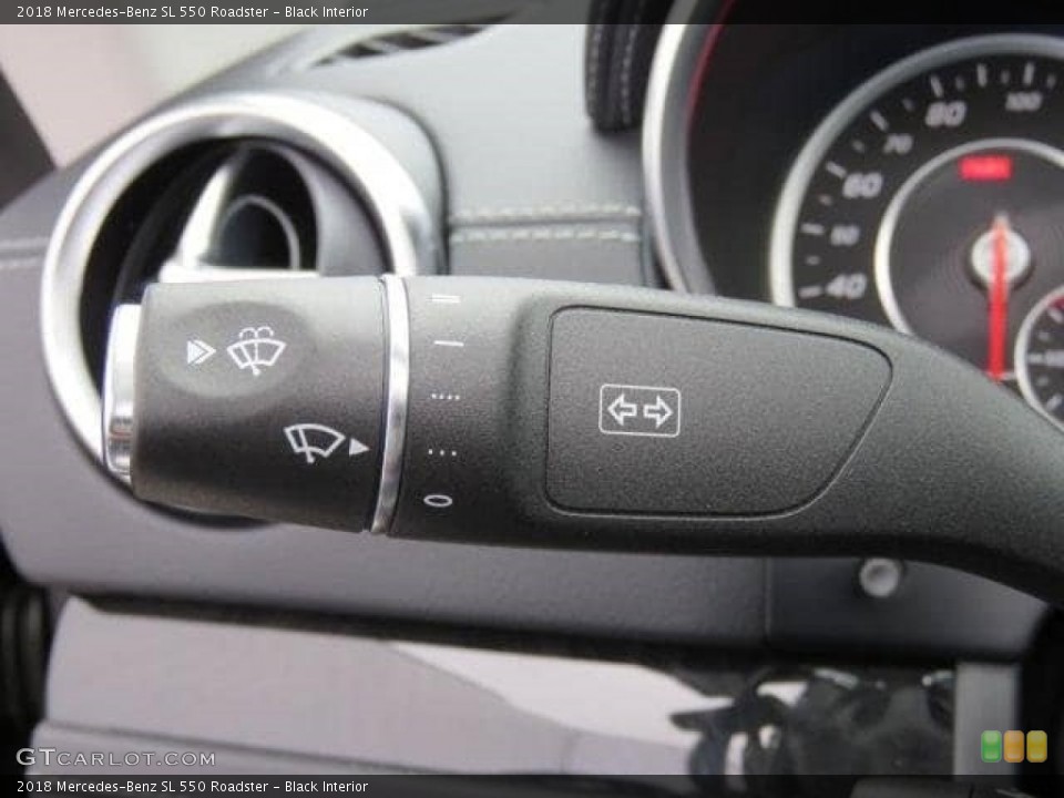 Black Interior Controls for the 2018 Mercedes-Benz SL 550 Roadster #126582149