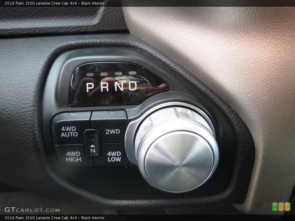Black Interior Transmission for the 2019 Ram 1500 Laramie Crew Cab 4x4 #126587660