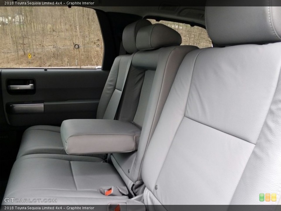 Graphite Interior Rear Seat for the 2018 Toyota Sequoia Limited 4x4 #126593348