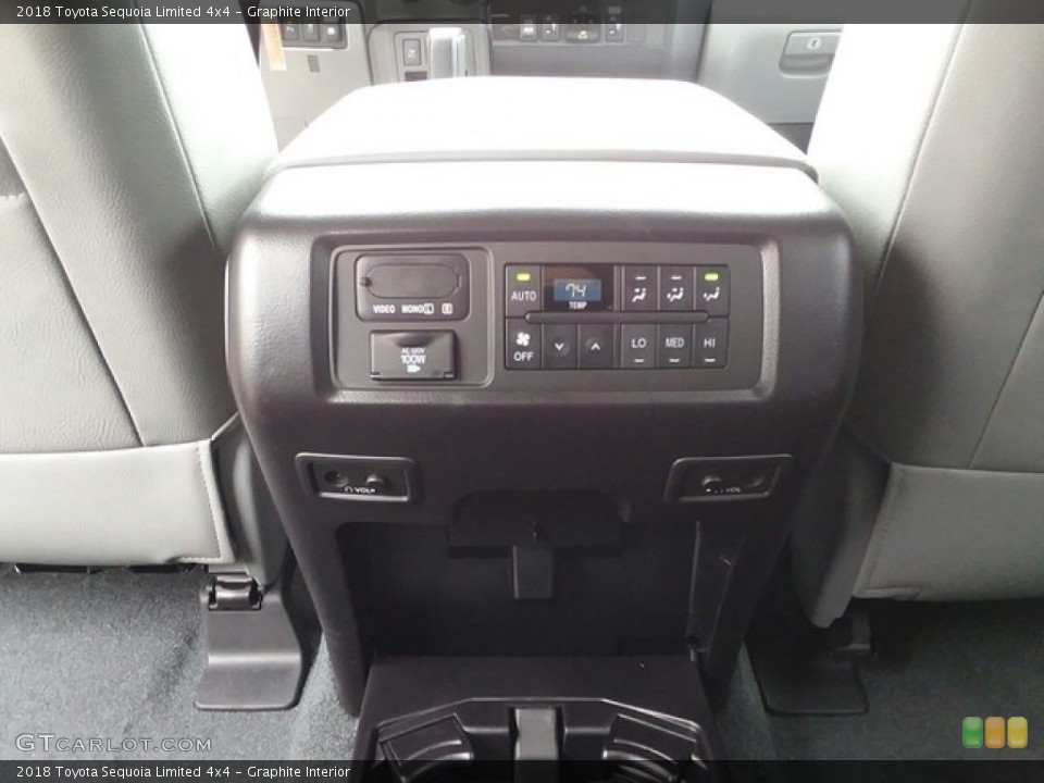 Graphite Interior Controls for the 2018 Toyota Sequoia Limited 4x4 #126593366
